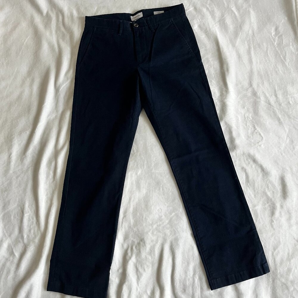 Goodfellow & Co. Straight Recto Navy Blue Men's Chino Pants Size W30 x L30